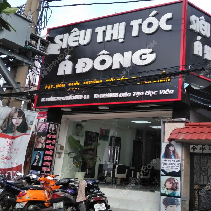 Siêu thị tóc á đông