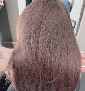 Xử lý tóc nhuộm màu thời trang   