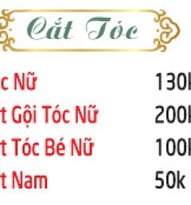 Cập nhật cho bạn bảng giá cắt tóc nam nữ mới 2025 - Siêu thị tóc Á Đông